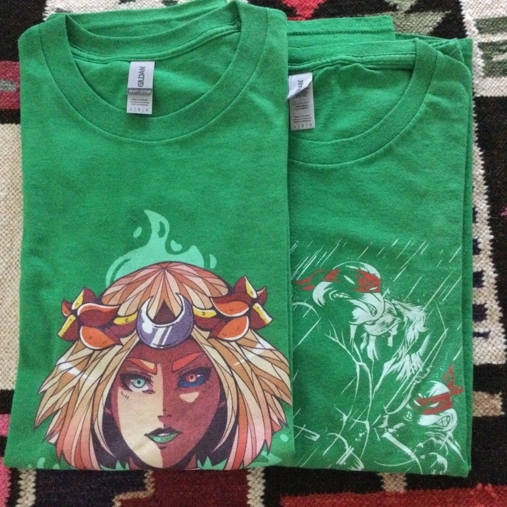 🍒Gildan T-Shirt with Fantasy Portrait Bundle 🍒
